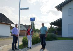 Verkehrsberuhigter Bereich in Bühel