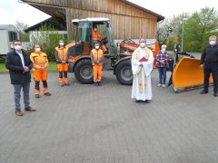 Segnung Radlader