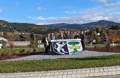 Kreisverkehr Tor zur Urlaubsregion St.Englmar