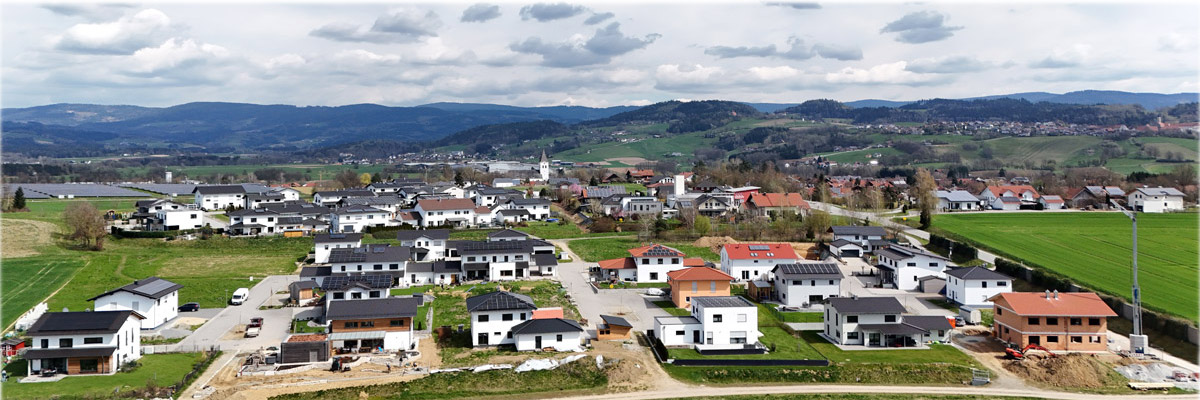 Header Hunderdorf 033 (Luftbild Ortsansicht Hunderdorf)